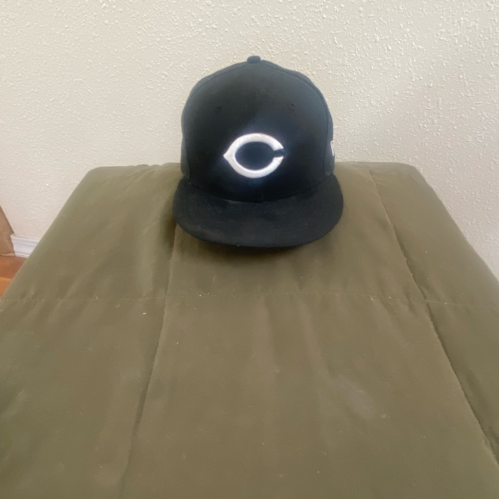 New Era Black and White Cap